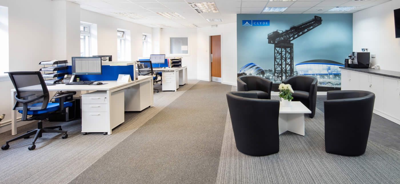 Clyde Paper Office Area