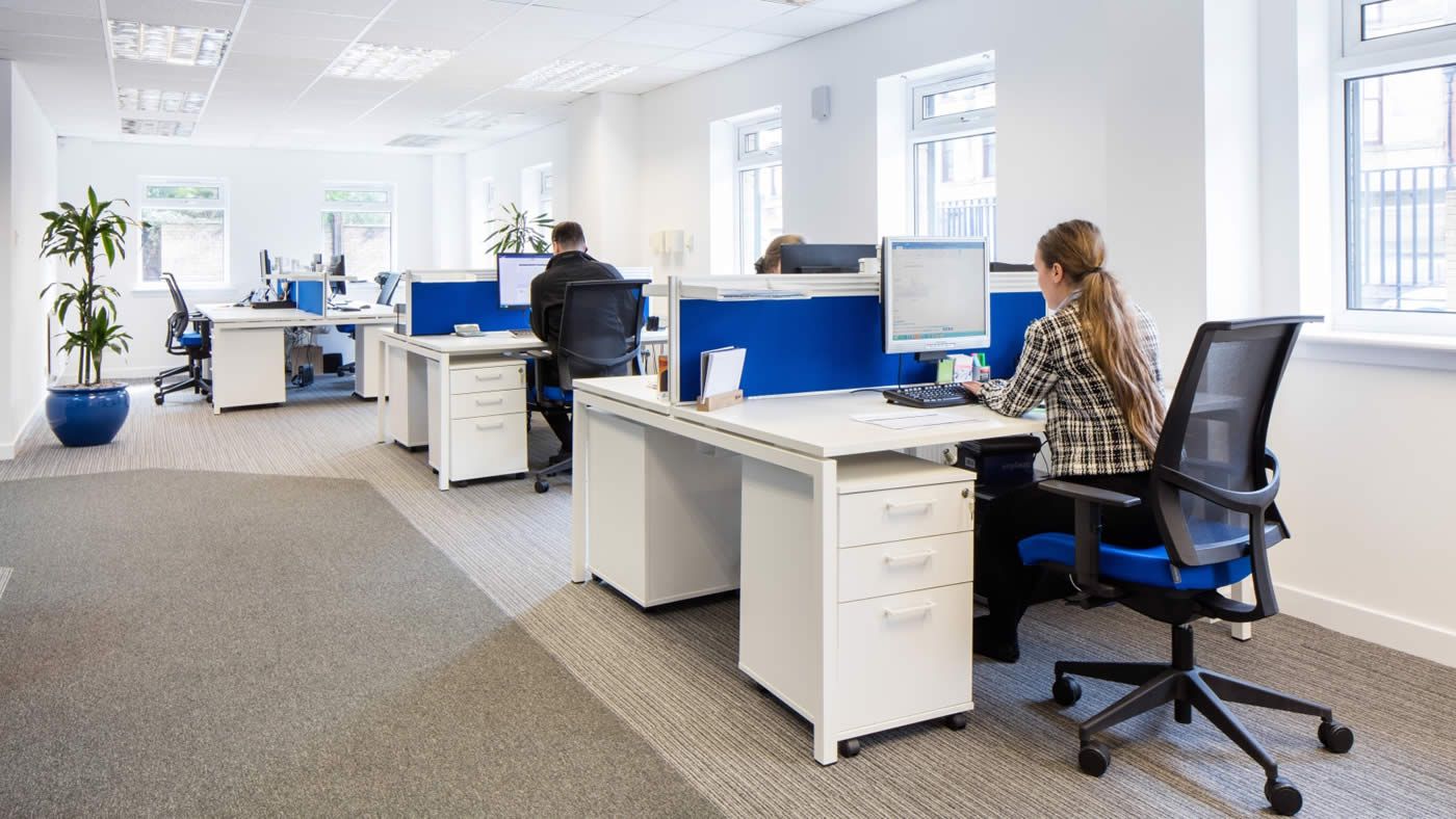 Clyde Paper Office Area